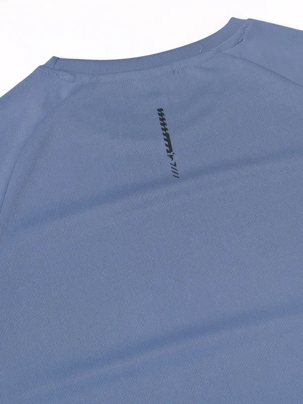Boys Colorblock Slim Fit Crew Neck T-shirt with DOUBLE COOL - Image 8