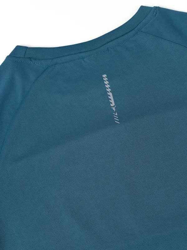 Boys Colorblock Slim Fit Crew Neck T-shirt with DOUBLE COOL - Image 7