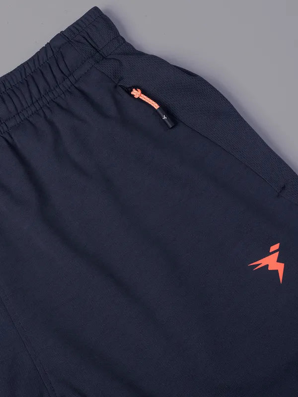 Boys Solid Slim Fit Shorts with TECHNO GUARD - Image 14