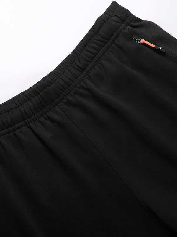 Boys Solid Slim Fit Shorts with TECHNO GUARD - Image 6