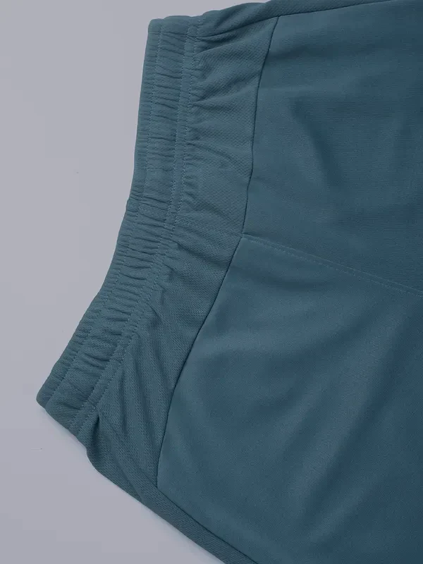 Boys Solid Slim Fit Shorts with TECHNO GUARD - Image 23