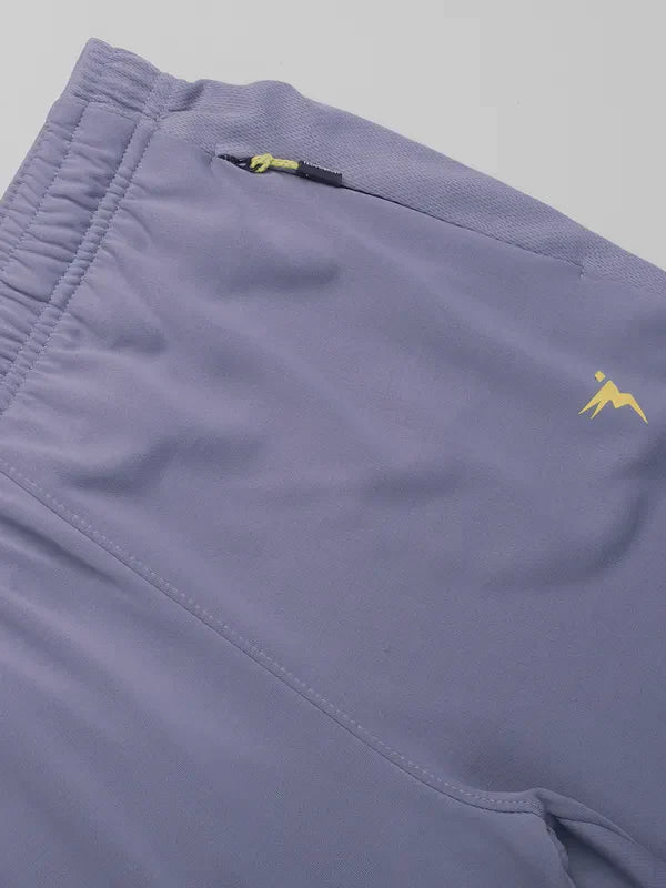 Boys Solid Slim Fit Shorts with TECHNO GUARD - Image 6