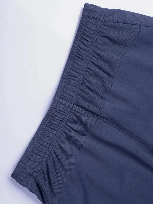 Boys Solid Slim Fit Shorts with TECHNO GUARD - Image 7