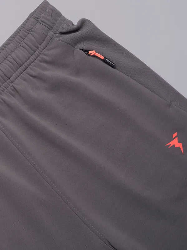 Boys Solid Slim Fit Shorts with TECHNO GUARD - Image 6