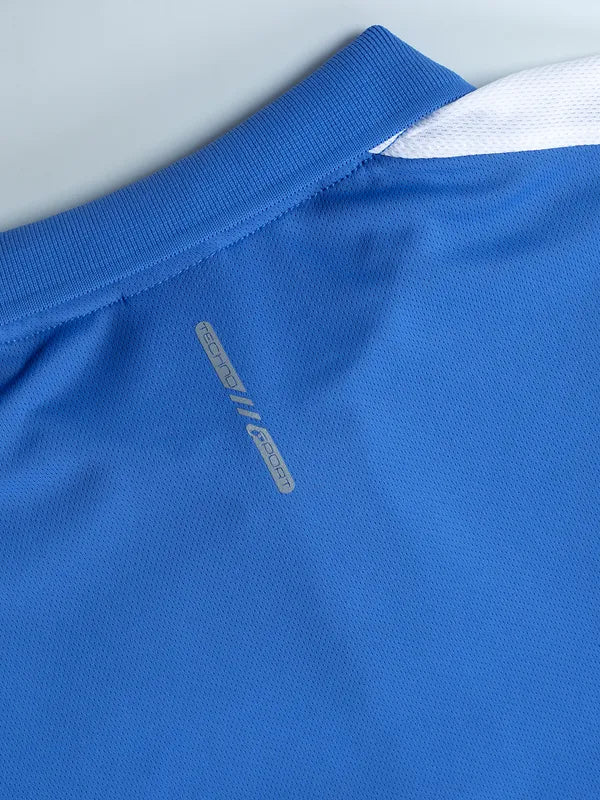 Boys Colorblock Slim Fit Polo T-shirt with TECHNO COOL - Image 9