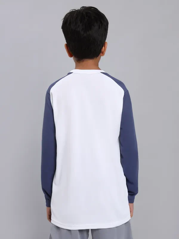 Boys Printed Slim Fit Crew Neck T-shirt with TECHNO COOL+ - Image 5