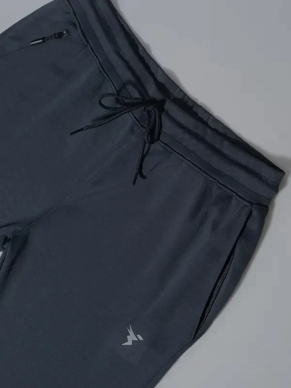 Boys Solid Slim Fit Joggers with TECHNO GUARD - Image 7