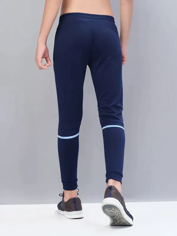 Boys Solid Slim Fit Joggers with TECHNO GUARD - Image 3