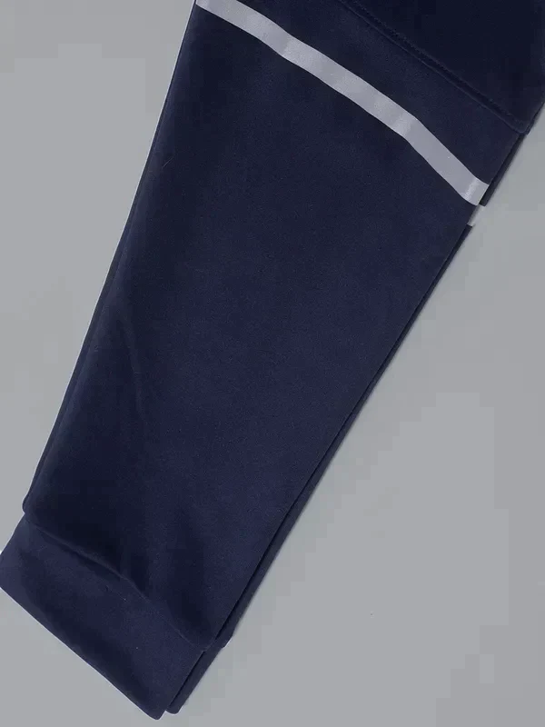 Boys Solid Slim Fit Joggers with TECHNO GUARD - Image 6