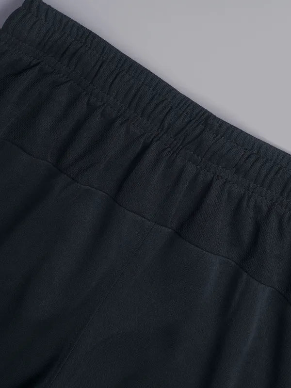 Boys Solid Slim Fit Trackpants with TECHNO GUARD - Image 7
