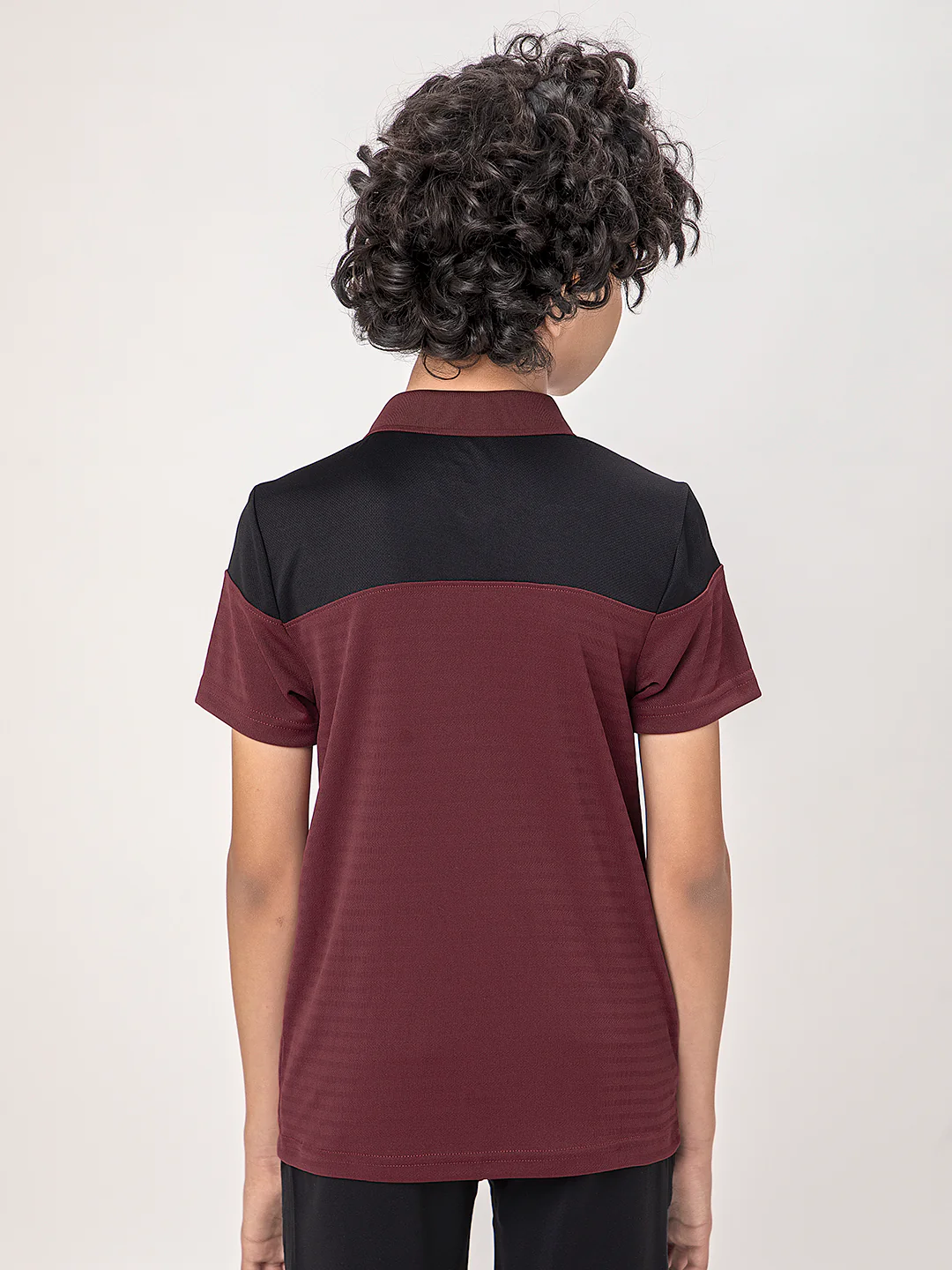 Boys Colorblock Slim Fit Polo T-shirt with TECHNOCOOL+ - Image 3