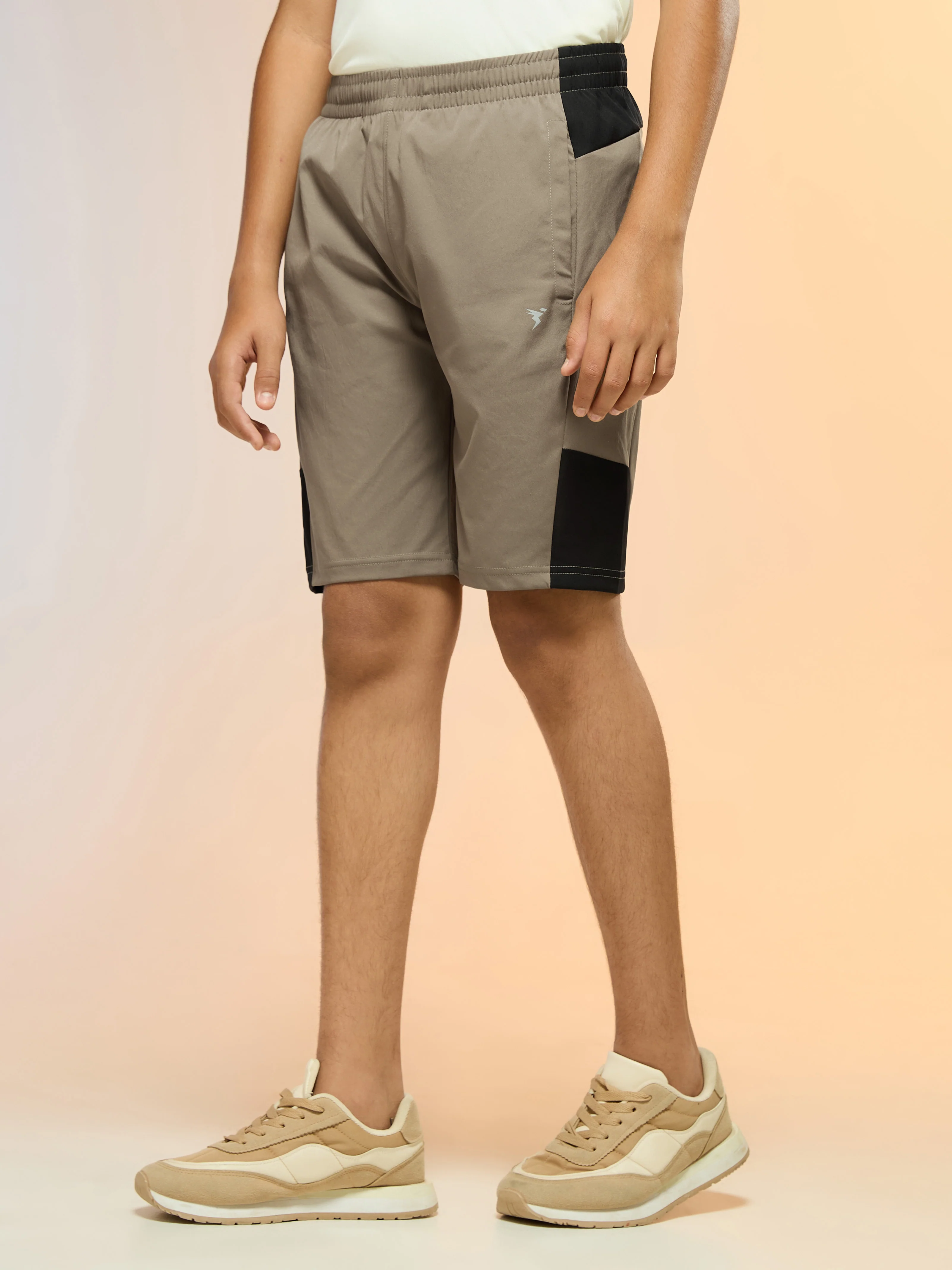 Boys Colorblock Slim Fit Sports Shorts with TS FLEXI - Image 5