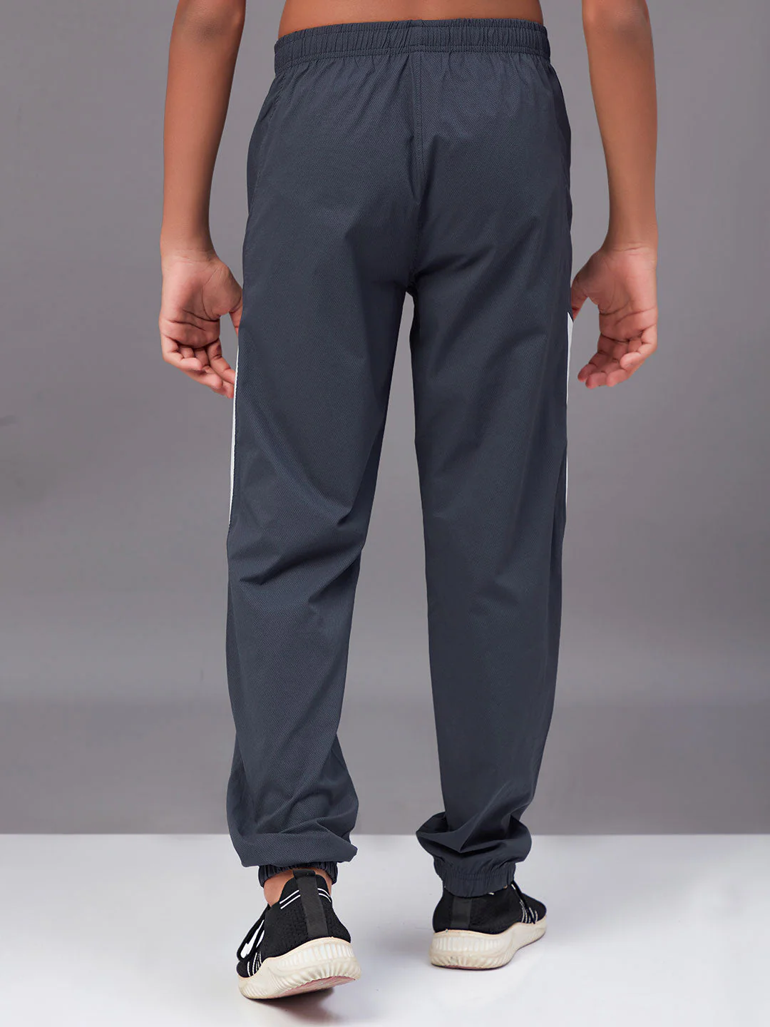 Boys Colorblock Slim Fit Sports Trackpants with TS LYTRA - Image 5