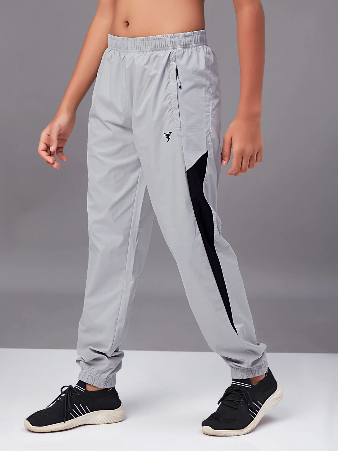 Boys Colorblock Slim Fit Sports Trackpants with TS LYTRA - Image 3