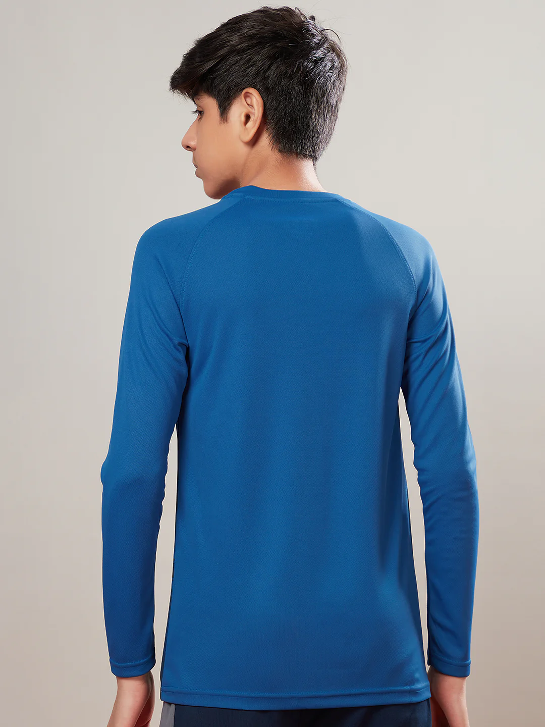 Boys Printed Slim Fit Crew Neck T-shirt with TECHNO COOL+ - Image 3