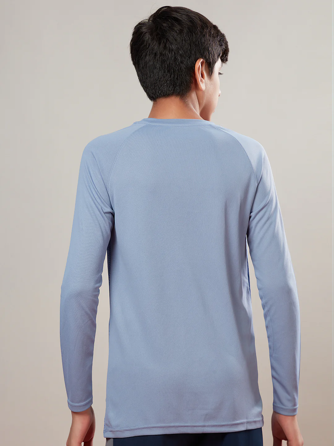 Boys Printed Slim Fit Crew Neck T-shirt with TECHNO COOL+ - Image 2