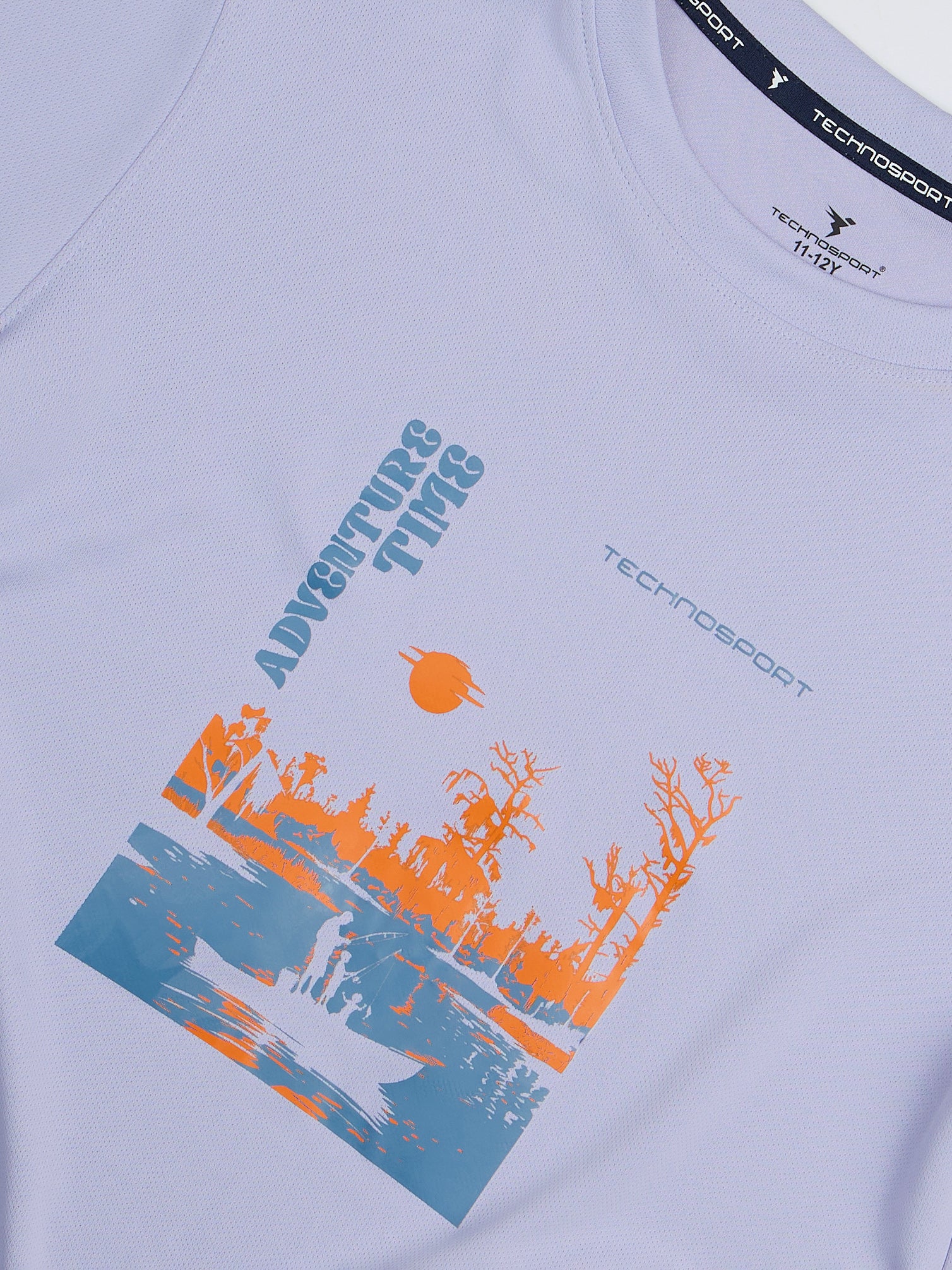 Boys Printed Slim Fit Crew Neck T-shirt with TECHNOLITE - Image 7