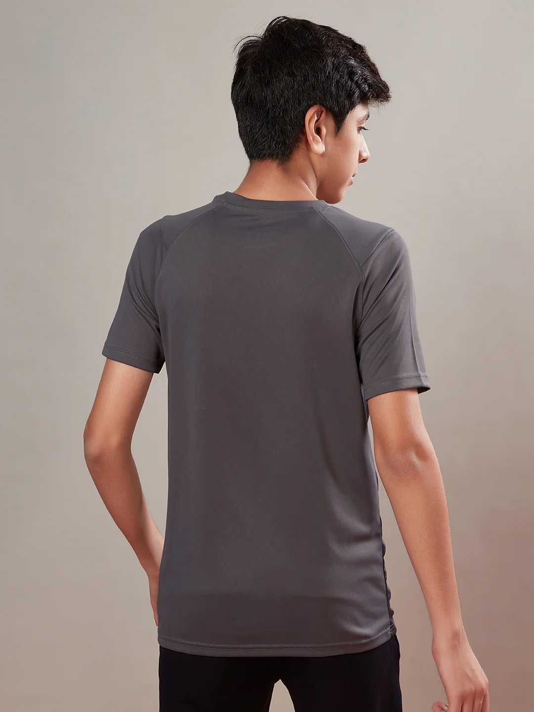 Boys Printed Slim Fit Crew Neck T-shirt with TECHNOLITE - Image 3