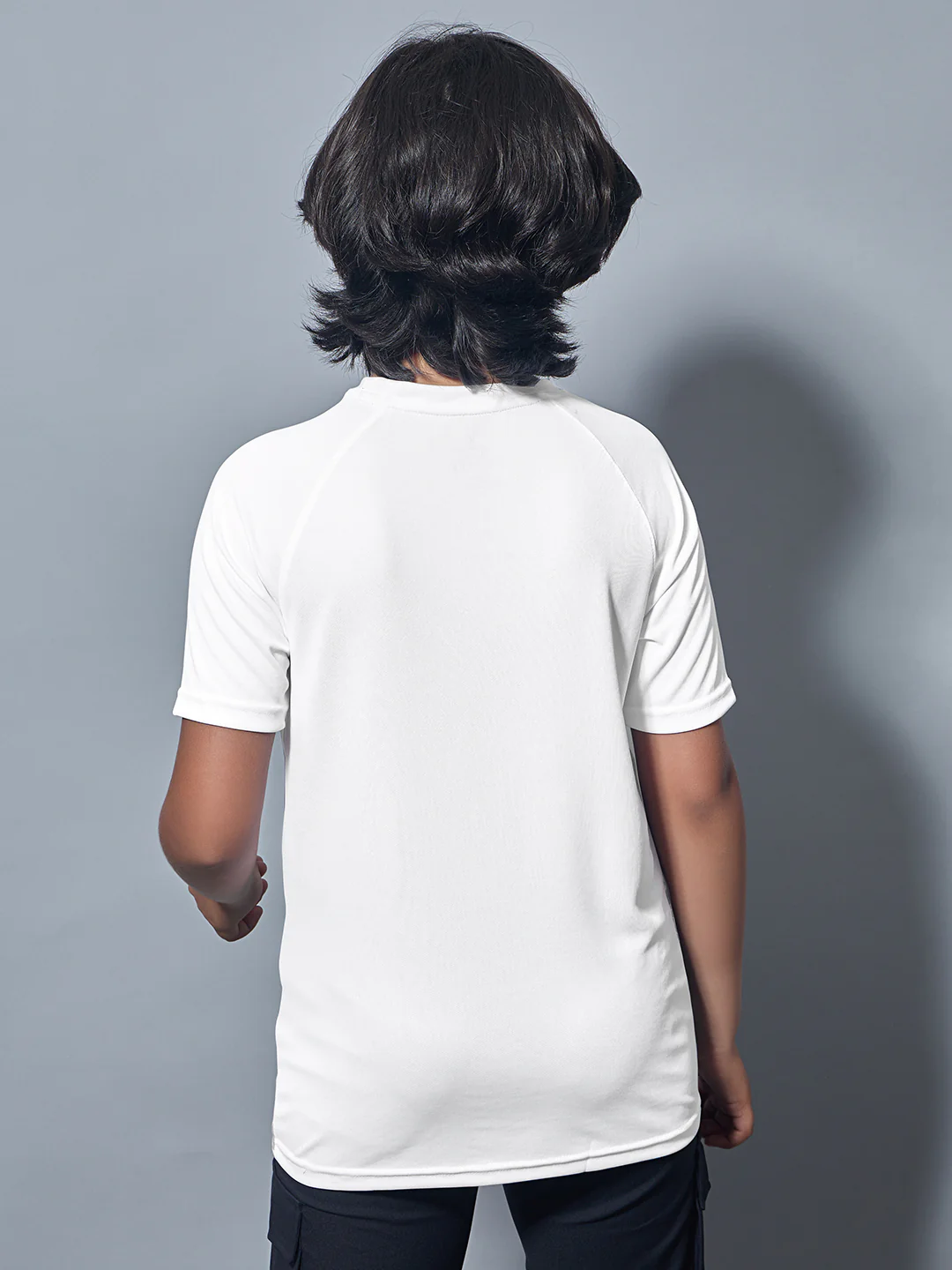 Boys Printed Slim Fit Crew Neck T-shirt with TECHNOLITE - Image 3
