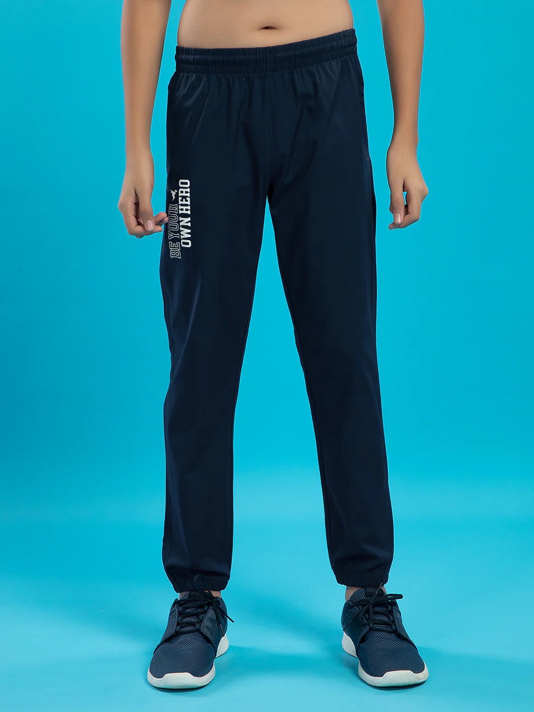 Boys Printed Slim Fit Joggers with TECHNO GUARD - Image 2