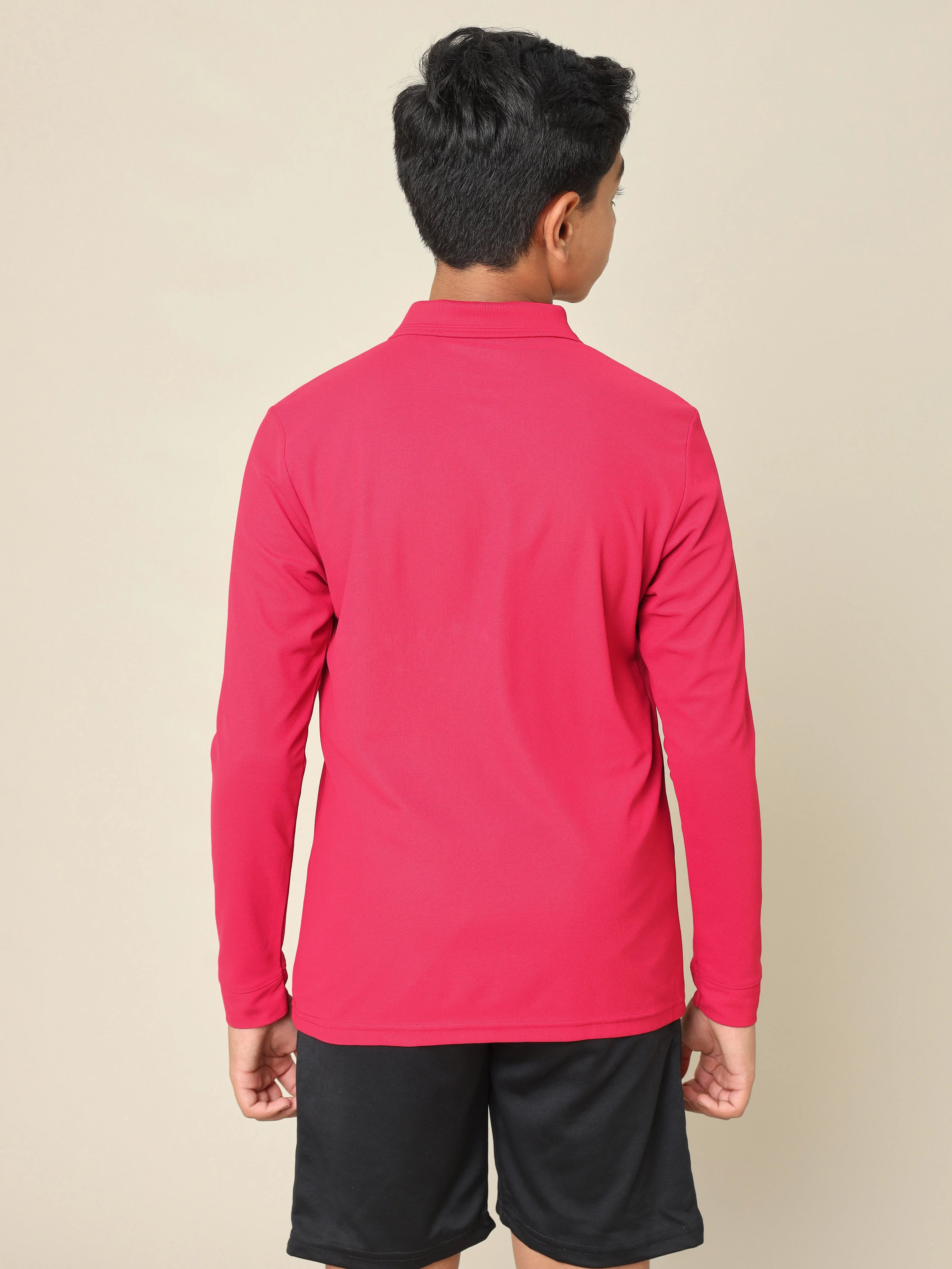 Boys Printed Slim Fit Polo T-shirt with MATPIQ - Image 2