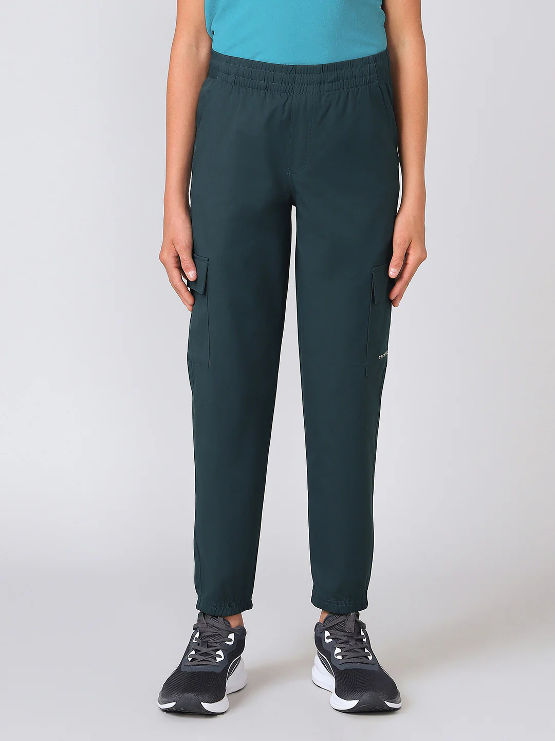Boys Regular Fit Cargo Joggers with TS FLEXI - Image 2