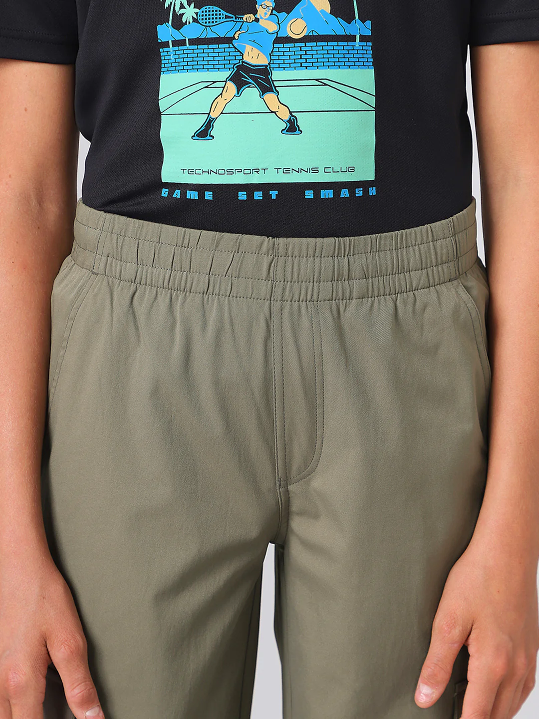 Boys Regular Fit Cargo Joggers with TS FLEXI - Image 6