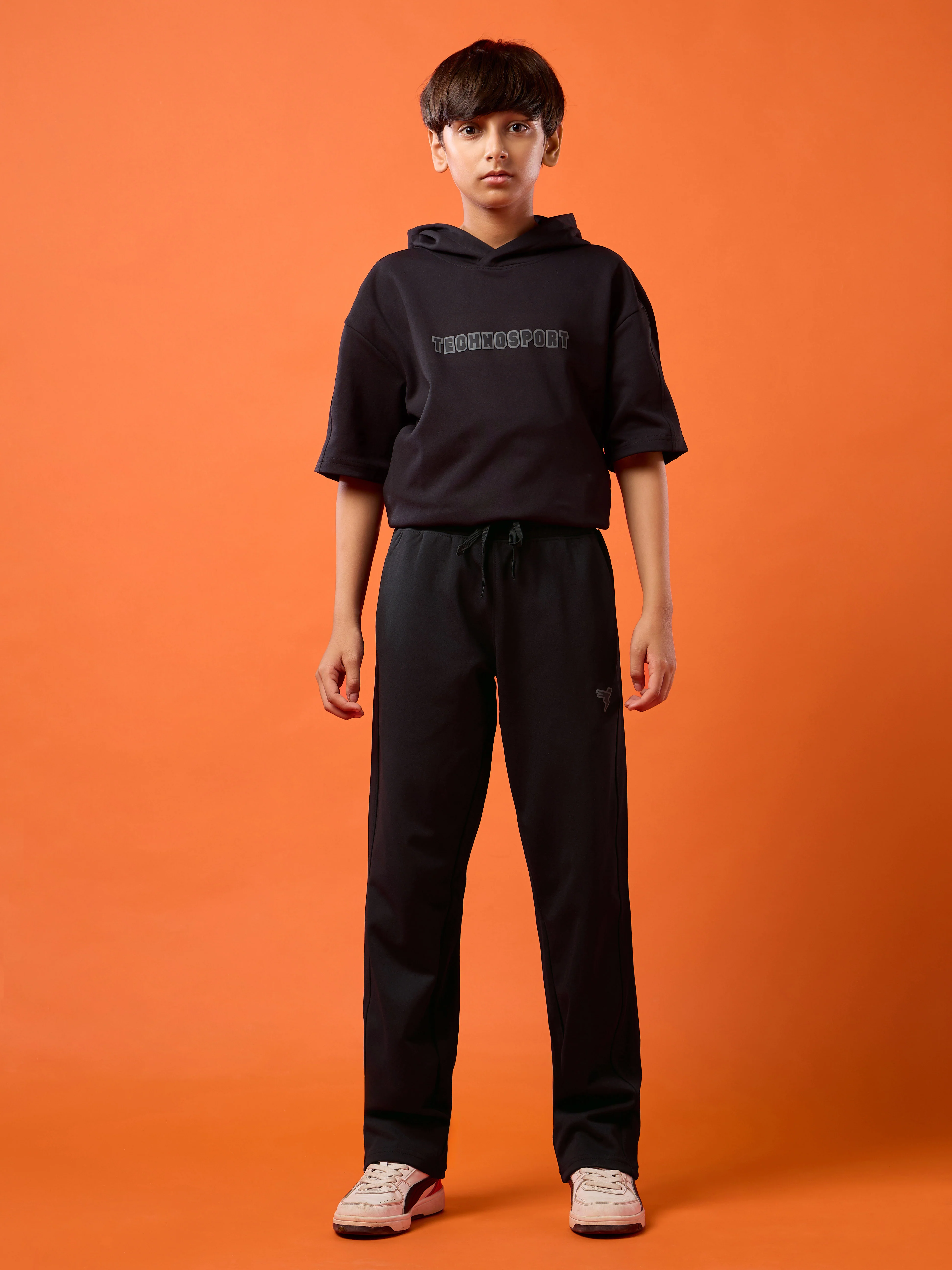 Boys Regular Fit Sports Trackpants with ELASTOPLUS - Image 2