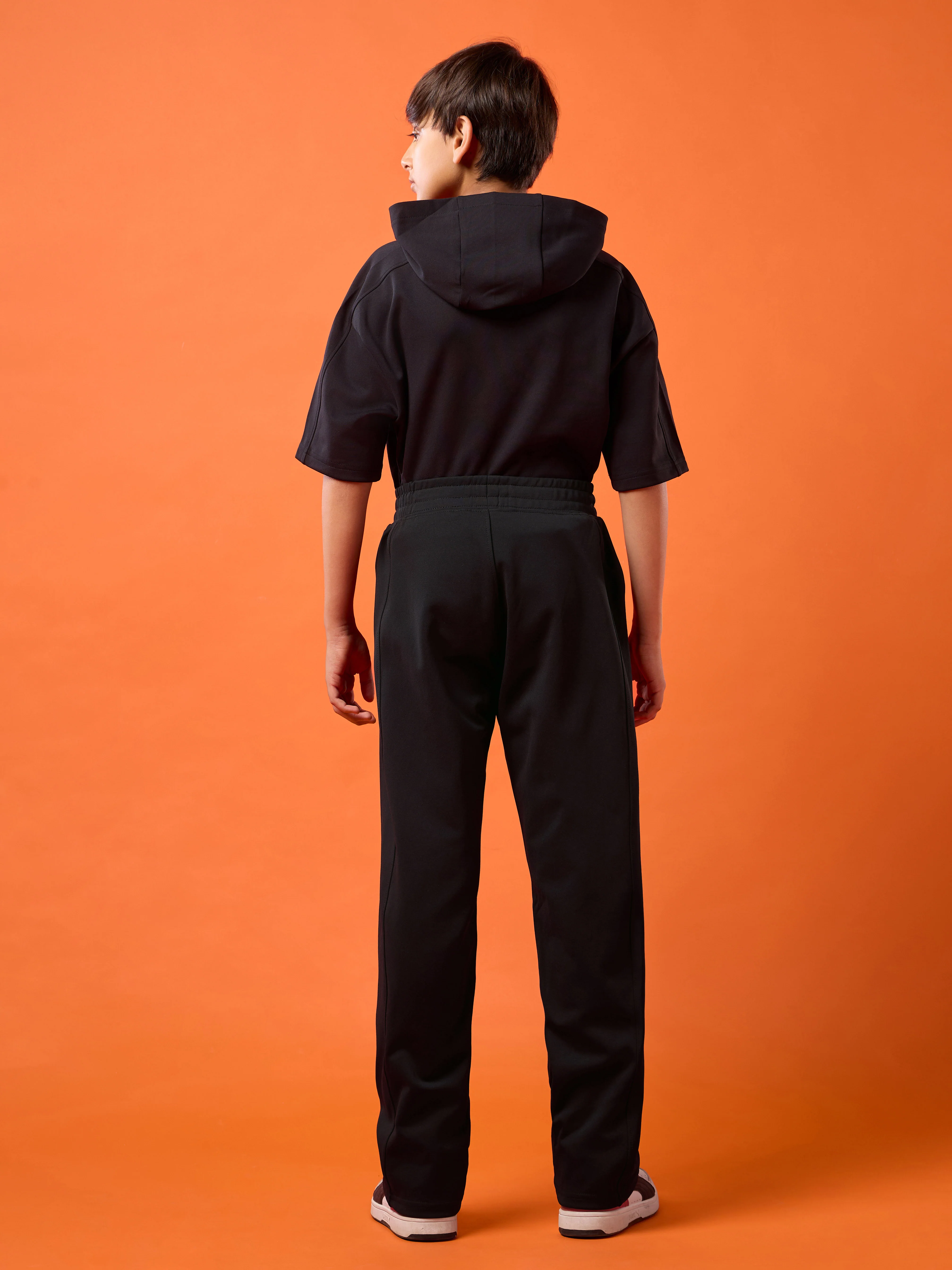 Boys Regular Fit Sports Trackpants with ELASTOPLUS - Image 3