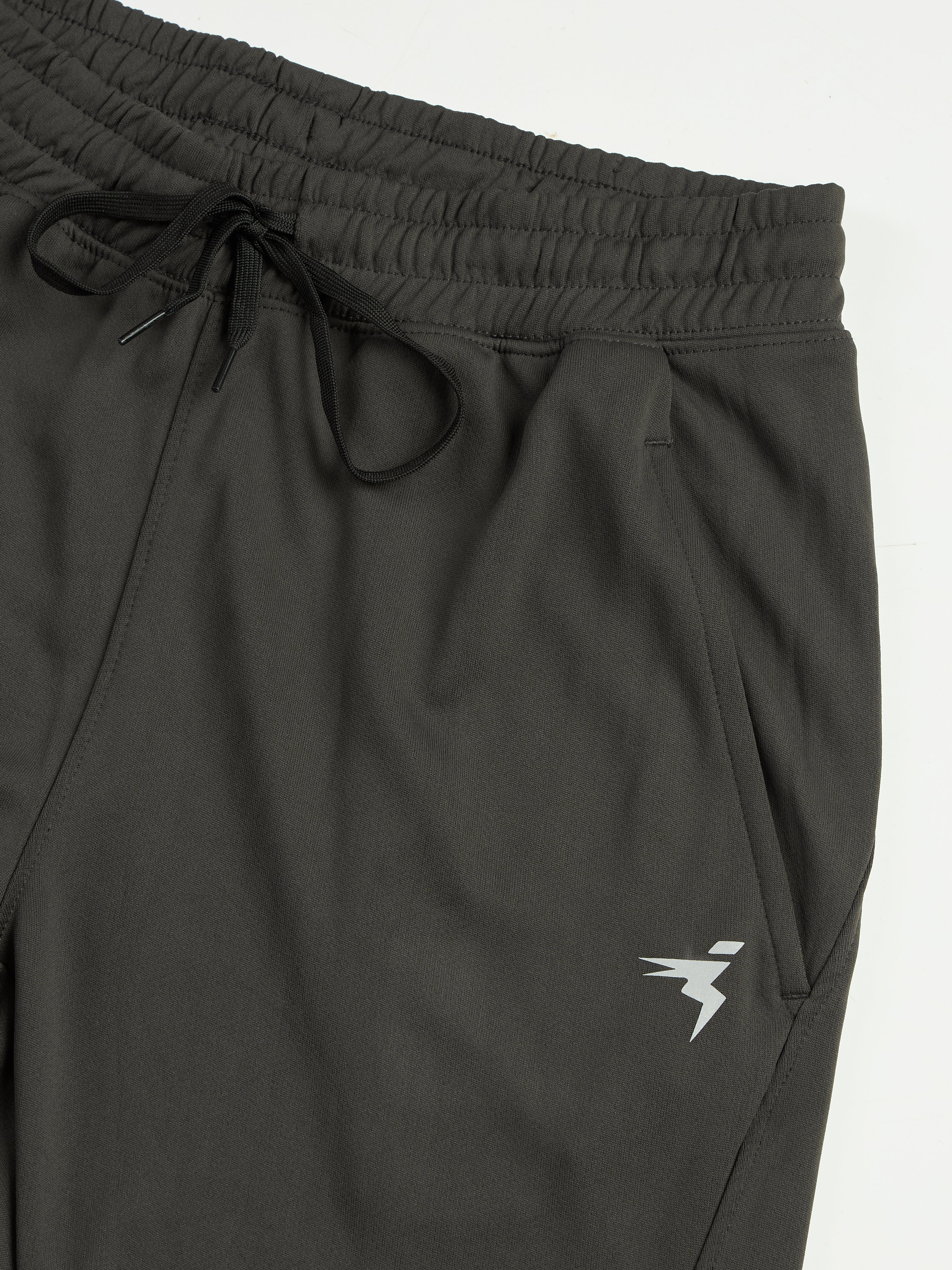 Boys Solid Slim Fit Trackpants with TECHNO GUARD - Image 7