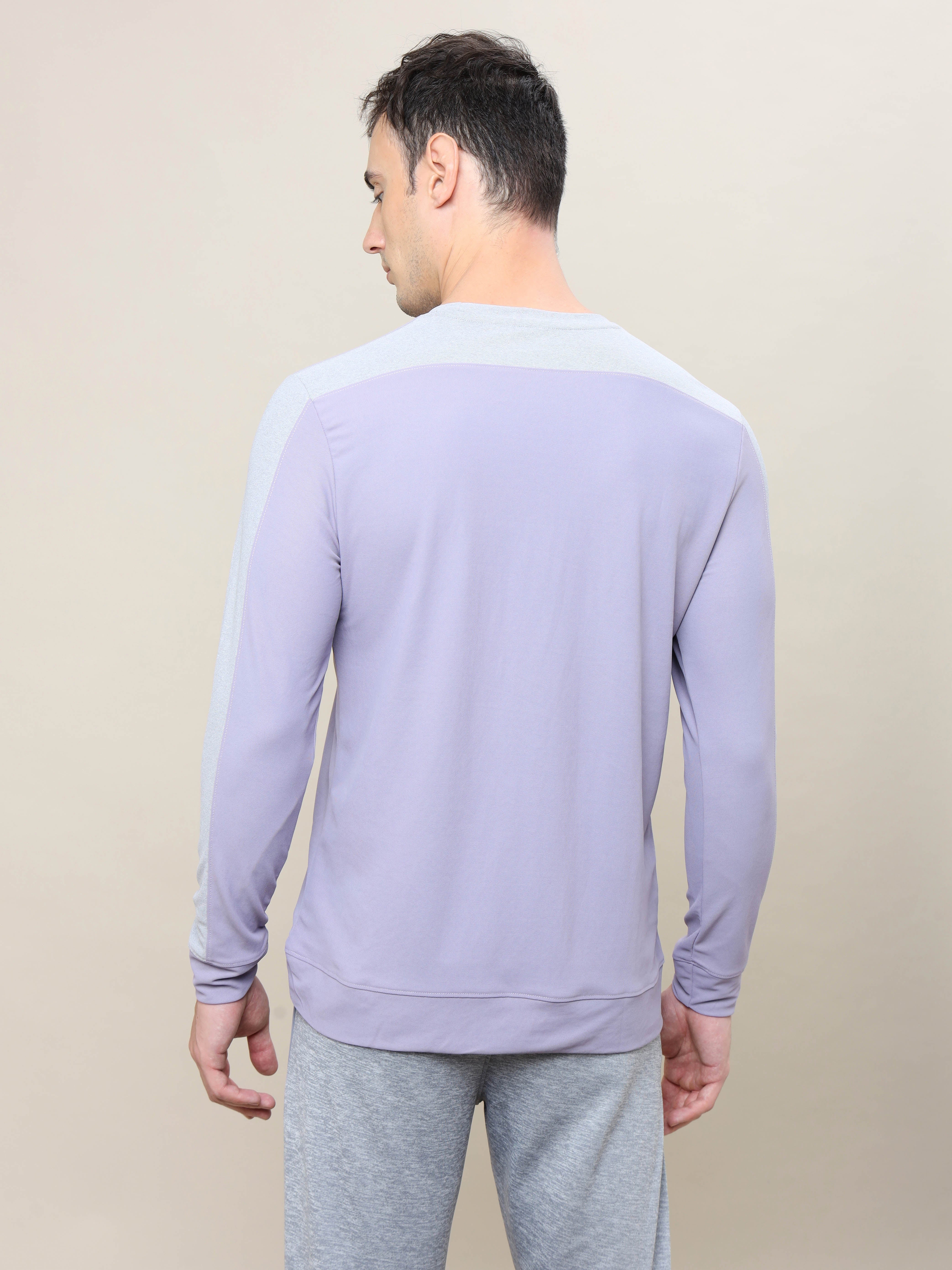 Men Colorblock Slim Fit Crew Neck T-shirt with MATPIQ (Pack of 2) - Image 3