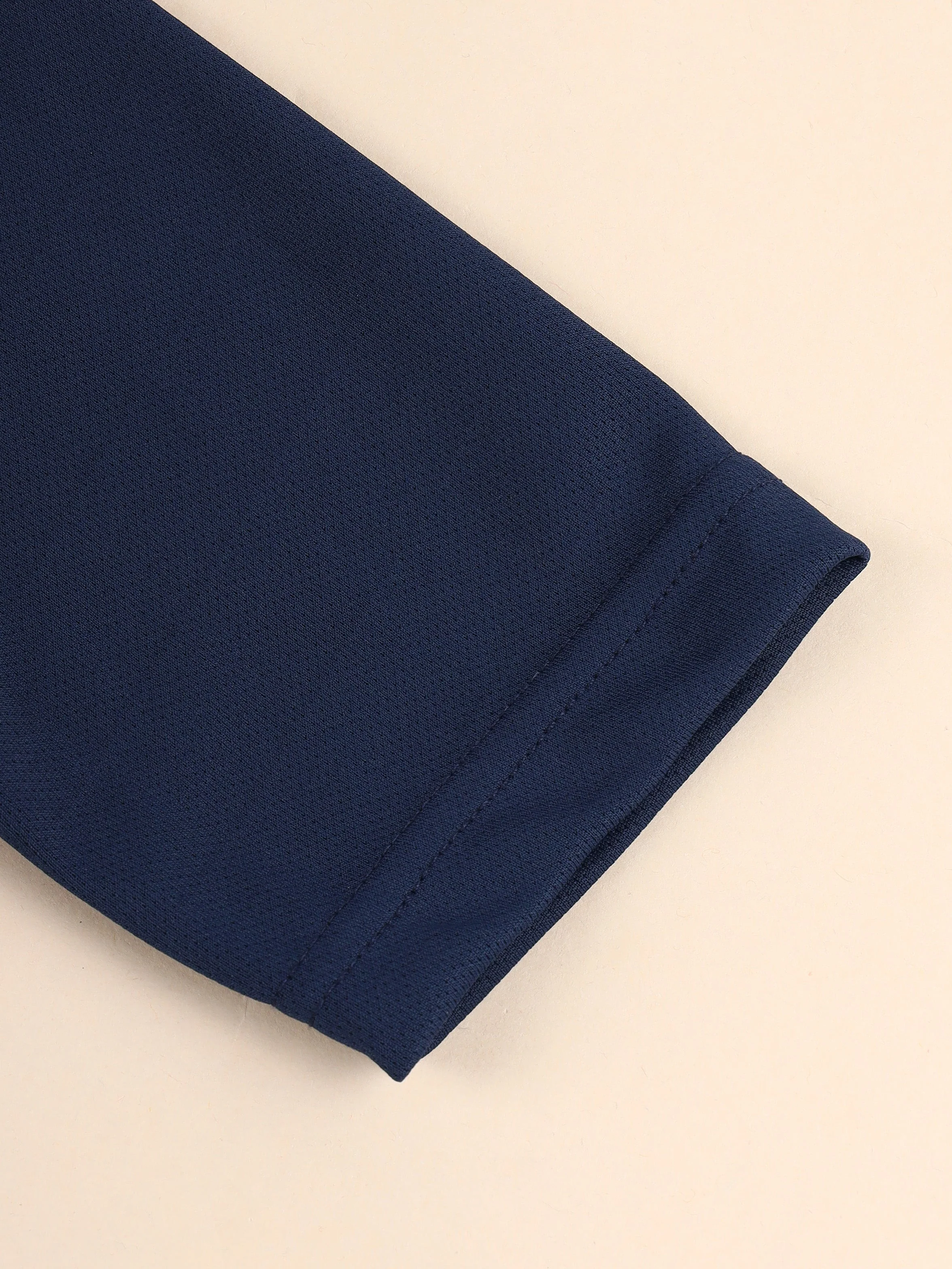 Men Colorblock Slim Fit Crew Neck T-shirt with TECHNO COOL+ - Image 8