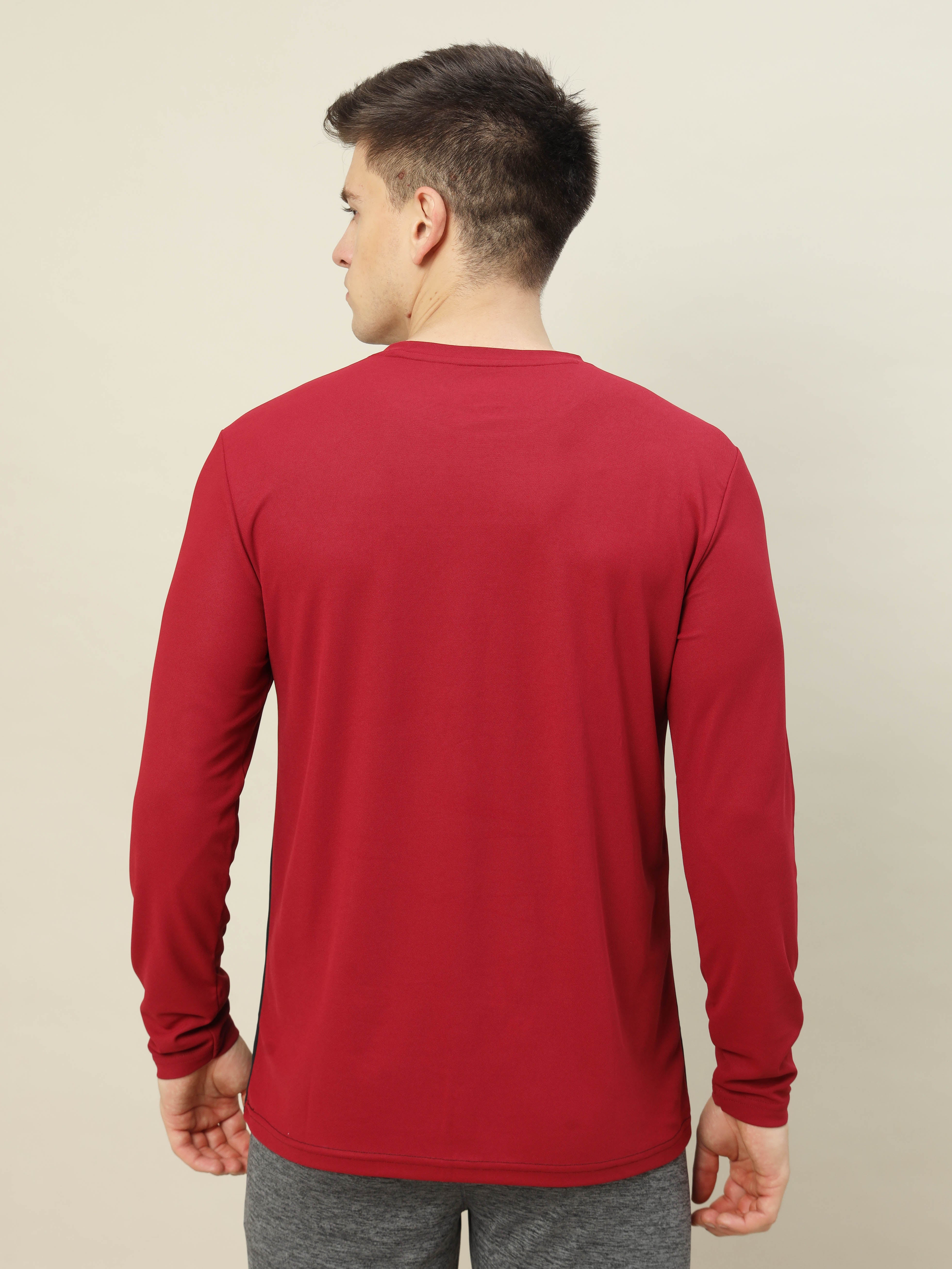 Men Colorblock Slim Fit T-shirt with MATPIQ - Image 2
