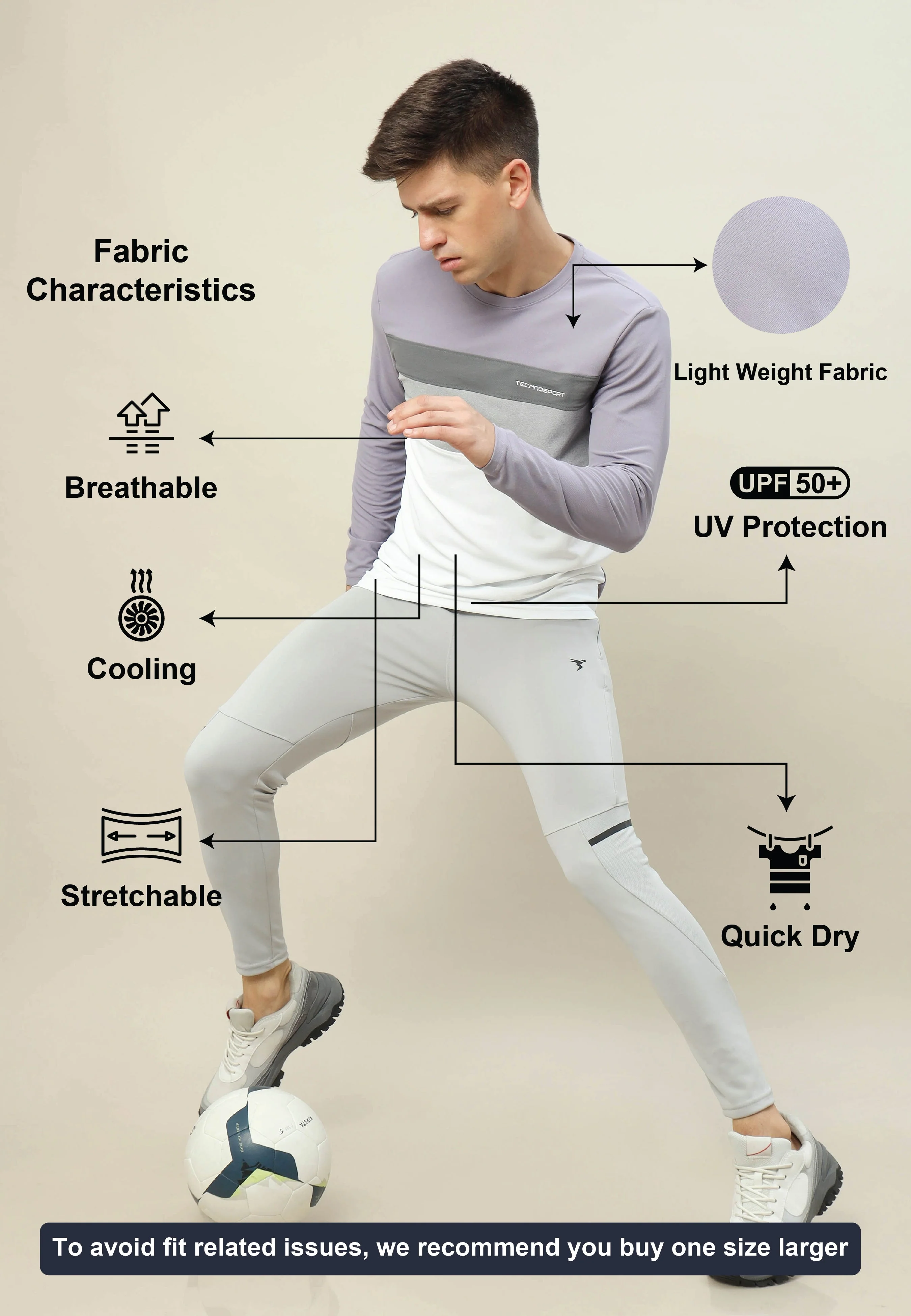 Men Colorblock Slim Fit T-shirt with MATPIQ - Image 4