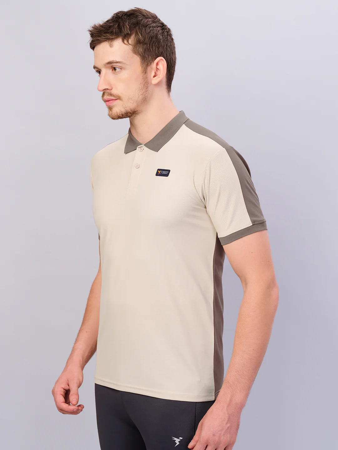 Men Colorblock Slim Fit Polo T-shirt with MATPIQ (Pack of 2) - Image 4