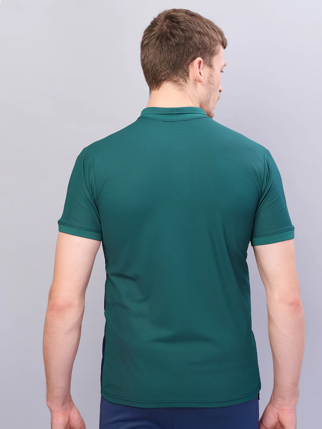 Men Colorblock Slim Fit Polo T-shirt with MATPIQ (Pack of 2) - Image 3
