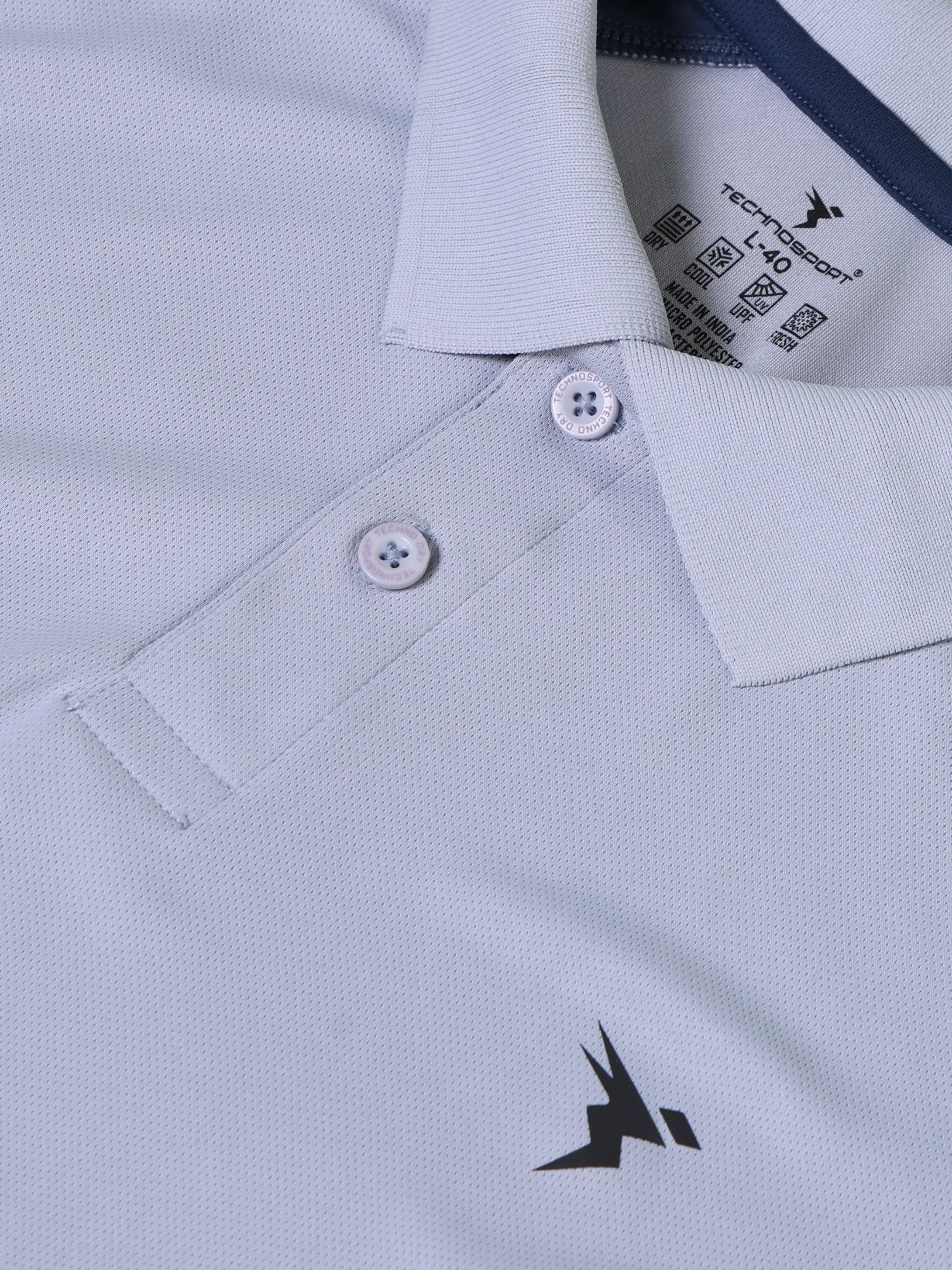 Men Colorblock Slim Fit Polo T-shirt with TECHNO COOL+ - Image 7