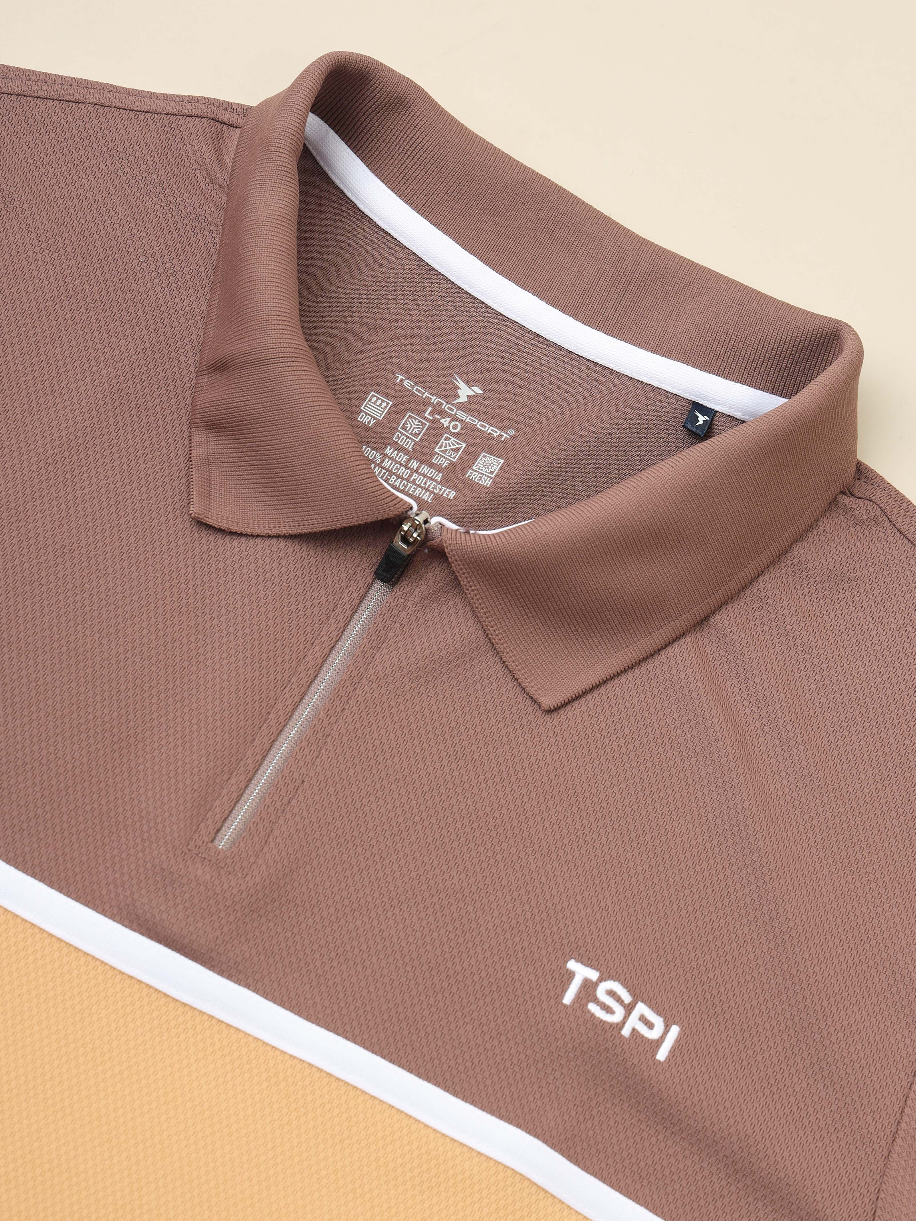 Men Colorblock Slim Fit Polo T-shirt with TECHNO COOL+ (Pack of 2) - Image 6