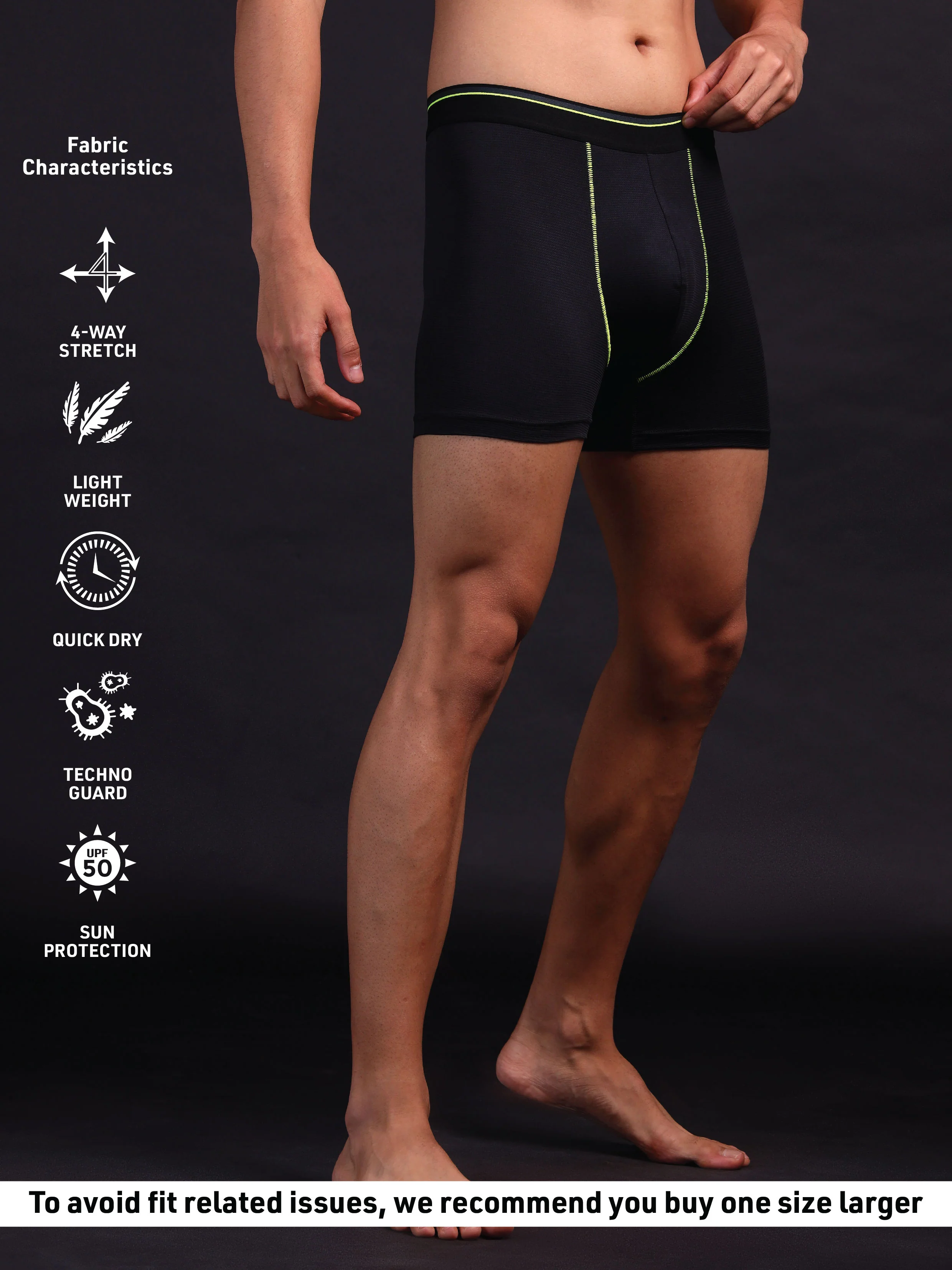 Men Colorblock Underwear with ELASTO LITE (Pack of 2) - Image 4