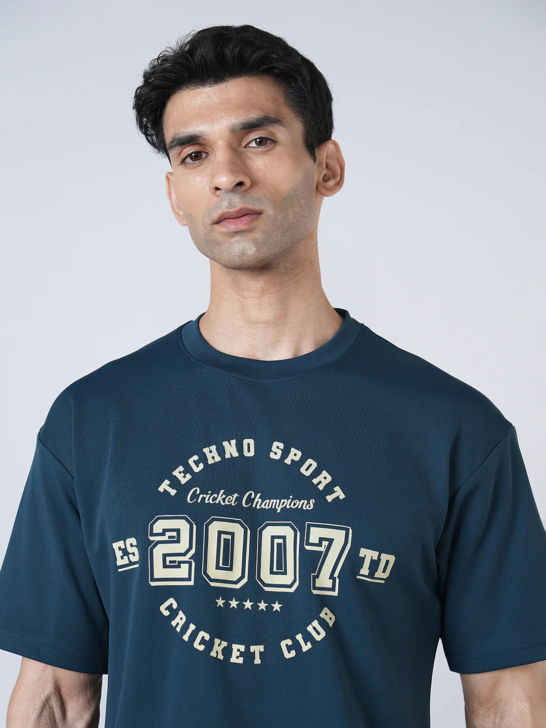 Men Cricket Fan T-Shirt IPL Printed Casual Sportswear Tee - Image 7