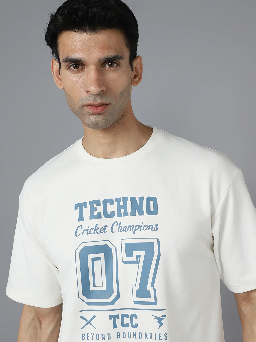 Men Cricket Fan T-Shirt IPL Printed Casual Sportswear Tee - Image 7