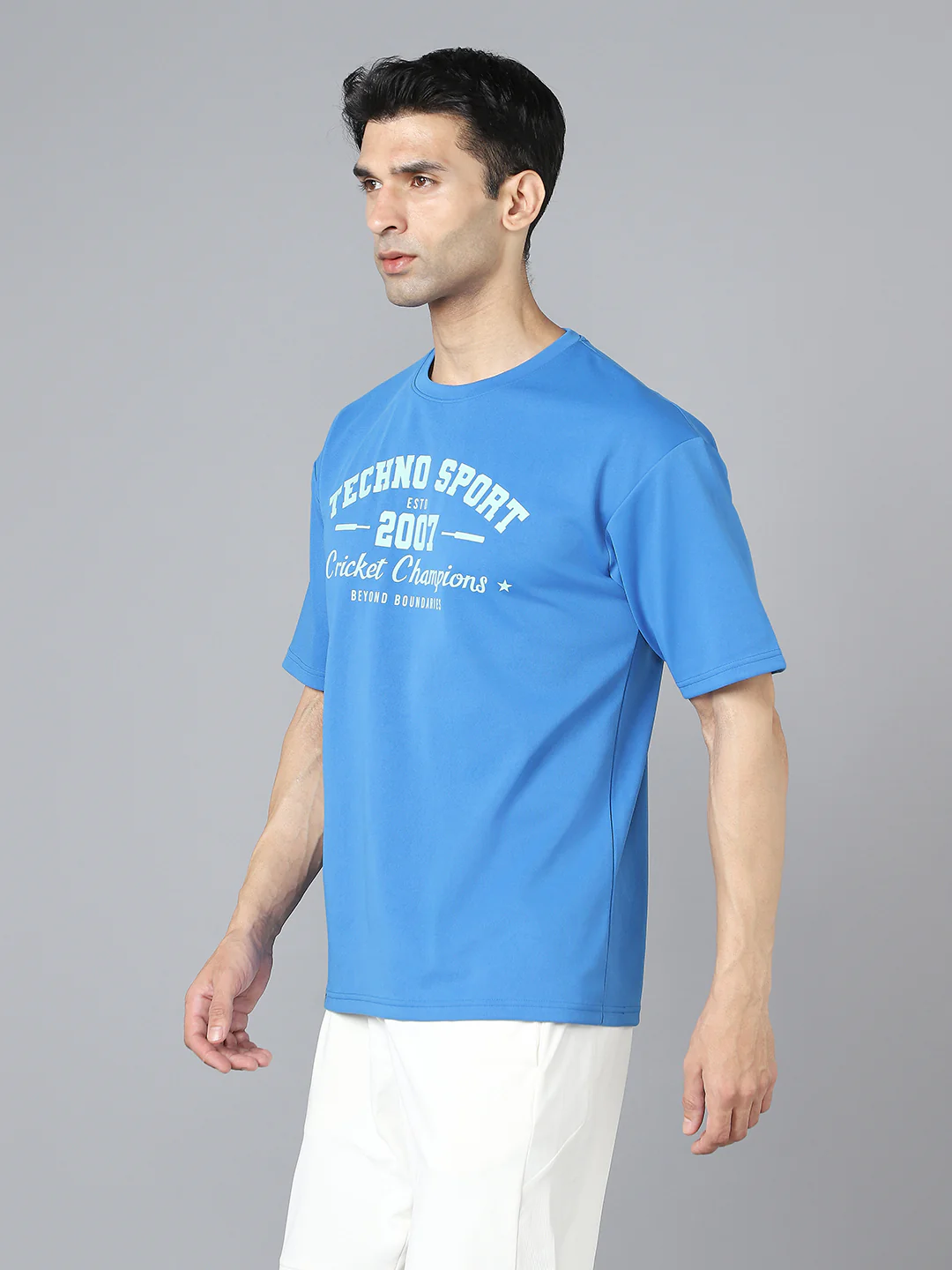 Men Cricket Fan T-Shirt IPL Printed Casual Sportswear Tee - Image 3