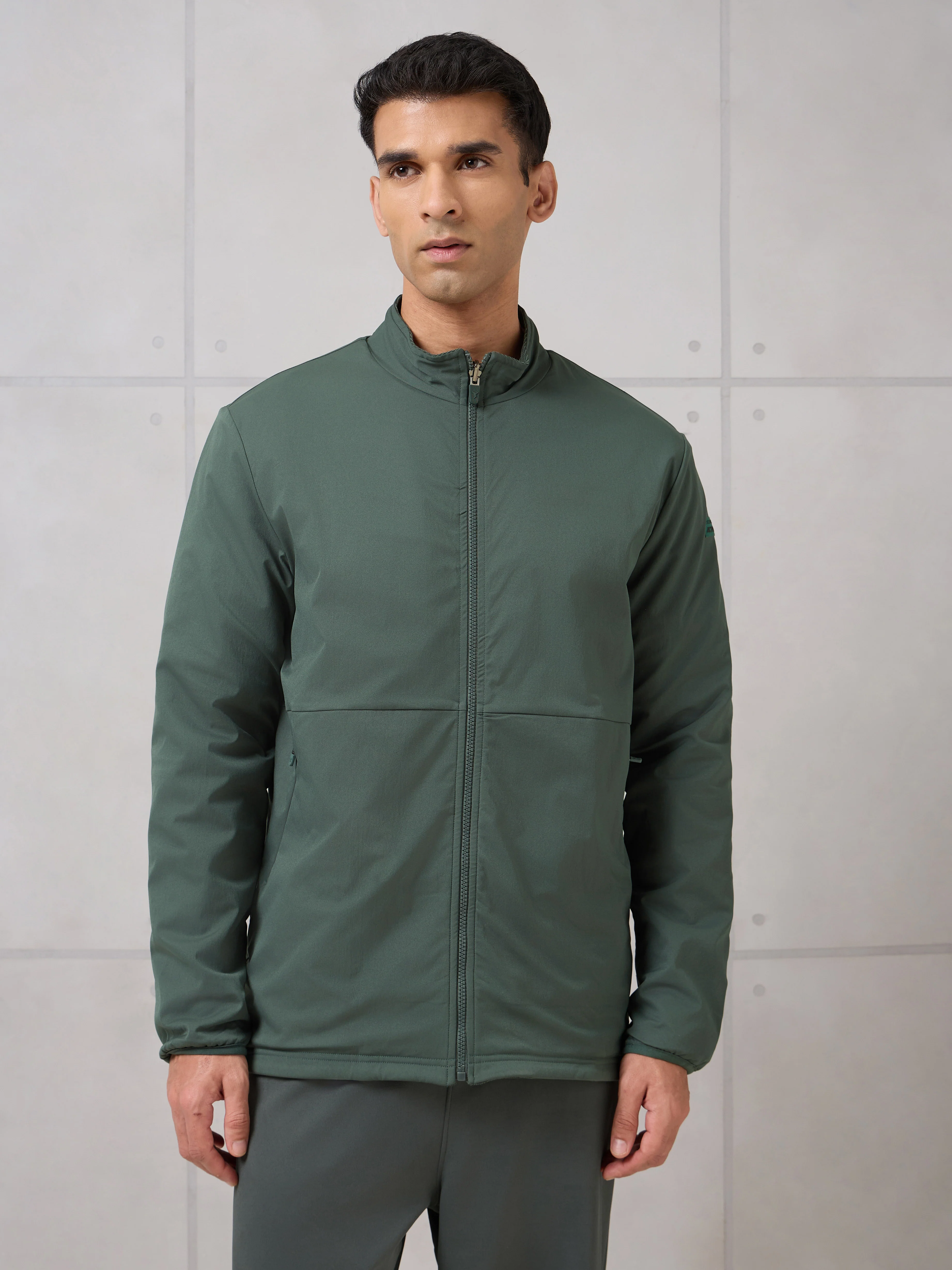 Men Kangaroo Pocket Reversible Winter Jacket with TECHNOWARM+ - Image 3
