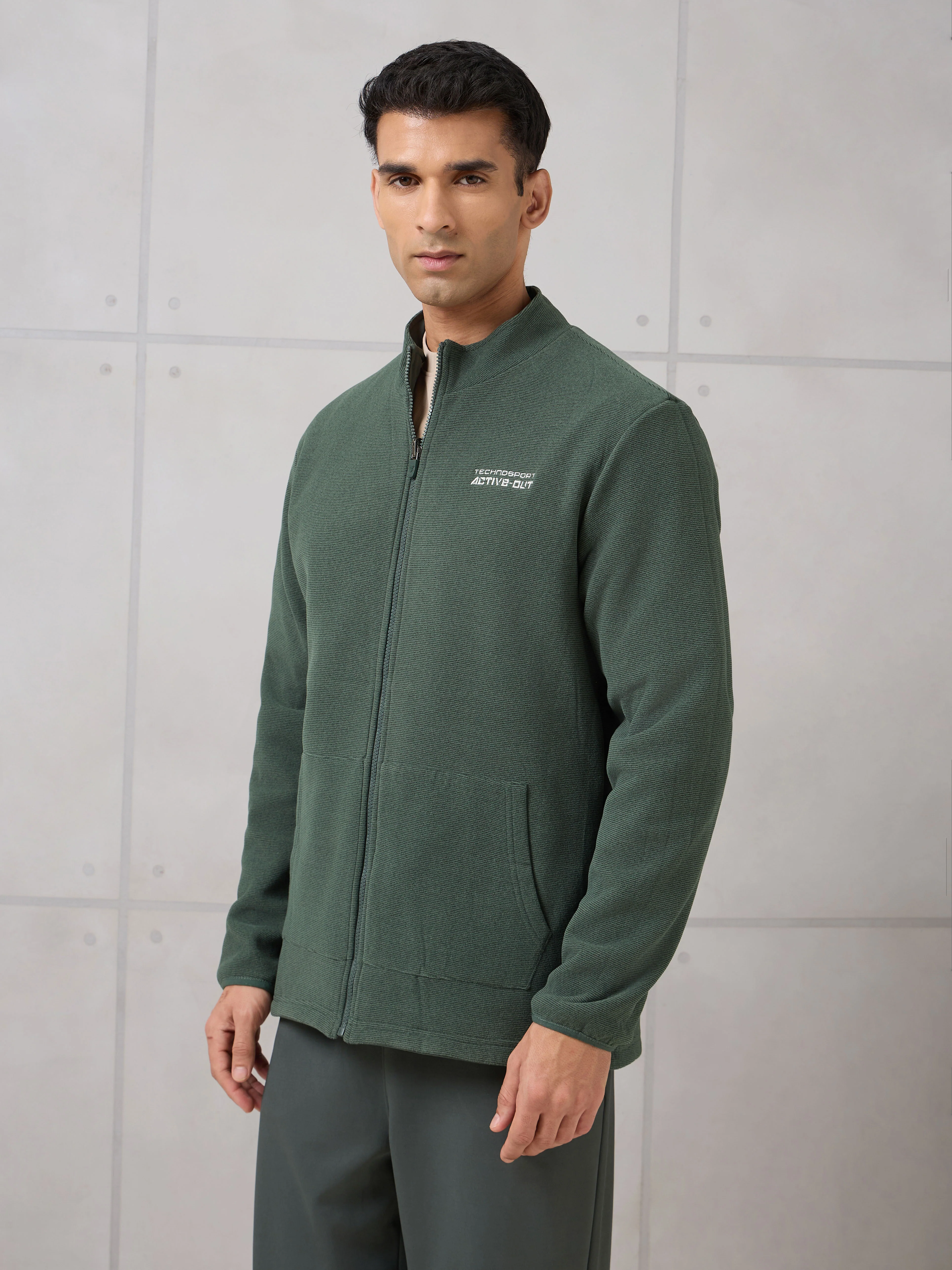 Men Kangaroo Pocket Reversible Winter Jacket with TECHNOWARM+ - Image 7