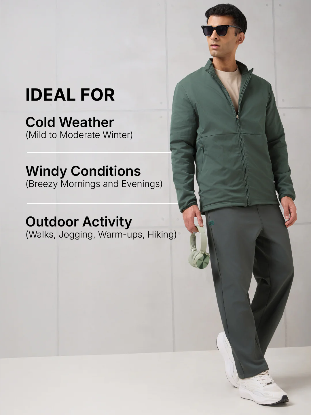 Men Kangaroo Pocket Reversible Winter Jacket with TECHNOWARM+ - Image 8
