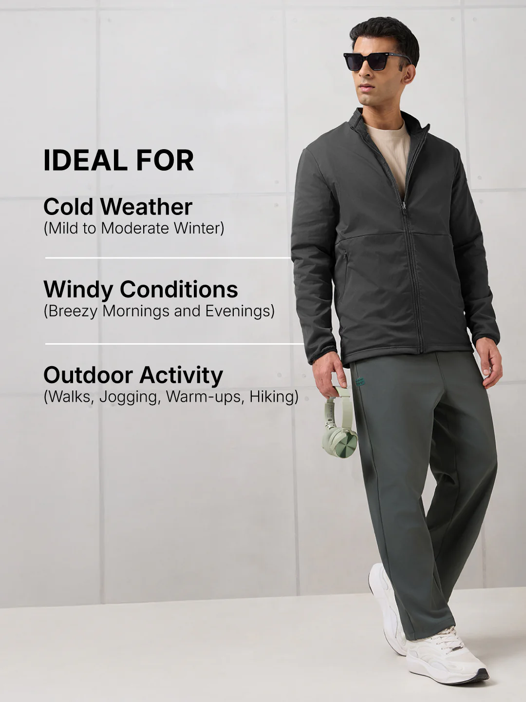 Men Kangaroo Pocket Reversible Winter Jacket with TECHNOWARM+ - Image 10