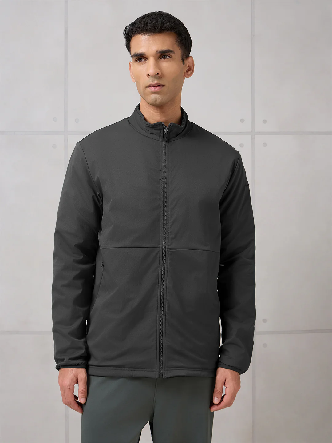 Men Kangaroo Pocket Reversible Winter Jacket with TECHNOWARM+ - Image 3