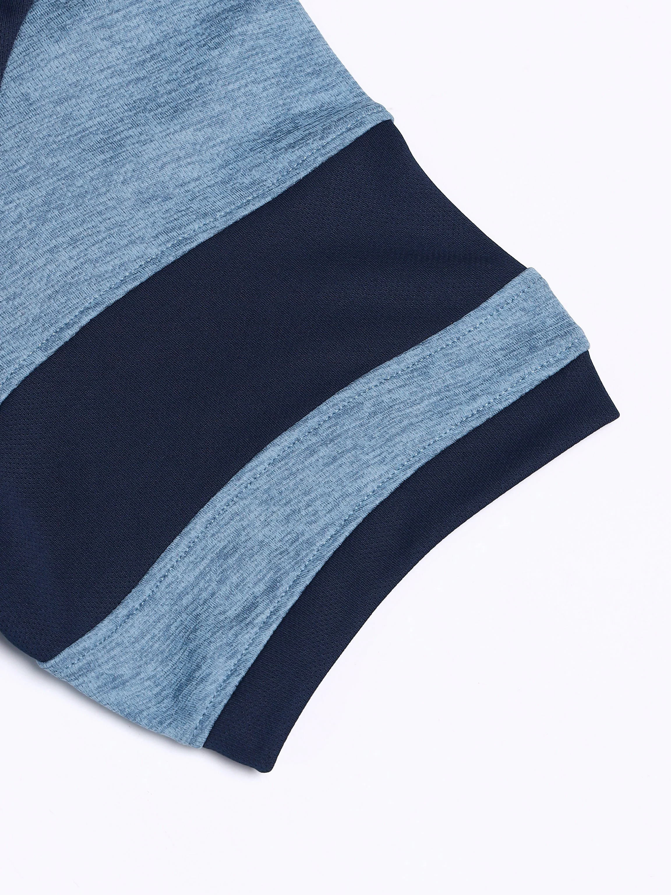 Men Melange Slim Fit Polo T-shirt with DOUBLE COOL - Image 9