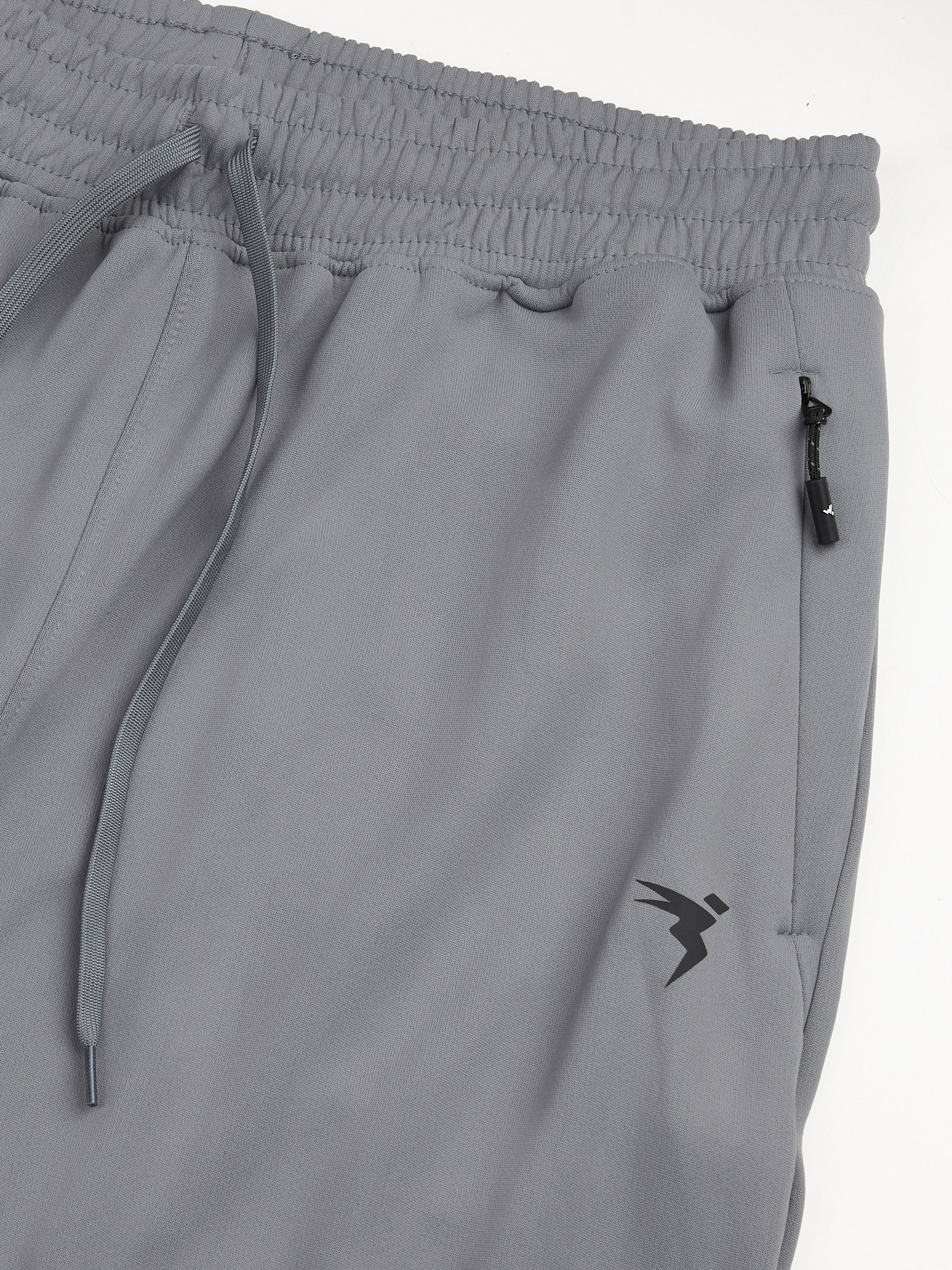 Men Melange Slim Fit Trackpants with TECHNO DRY - Image 8
