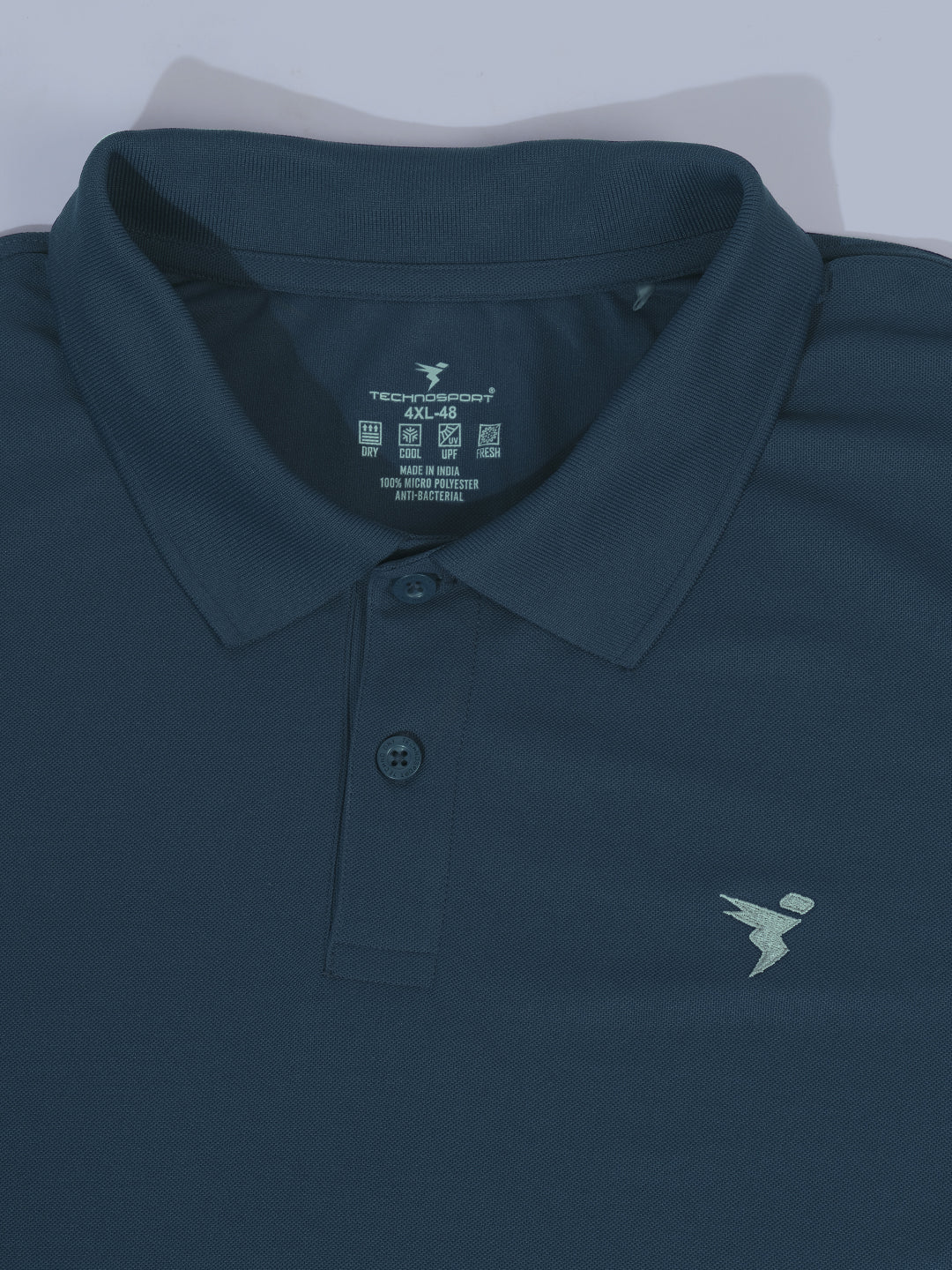 Men Plus Size Solid Polo T-shirt with MATPIQ - Image 7